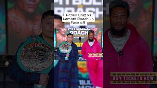 Pitbull Cruz Vs Lamont Roach Jr Face Off