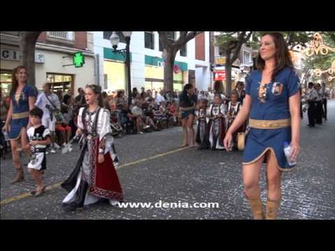Desfile Infantil Moros y Cristianos Dénia 2013: Filà Almogàvers