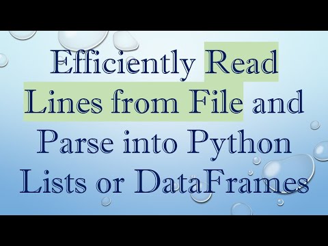 Efficiently Read Lines
