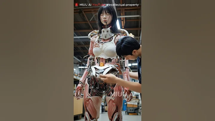 Humanoid Robot 2025 The lion has awakened. #aiart #IRC #short