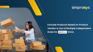 Exclude Products Based on Product Vendor & Use of Multiple Independent Rules for Shopline Store