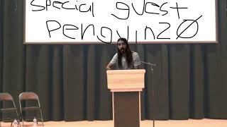 Penguinz0 speaks at my school
