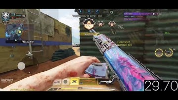 World Record Fastest Nuke - CODM Legendary Ranked