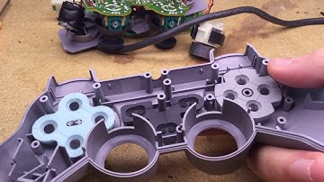 PS1/PS2 dual shock controller dissasembly/reassembly