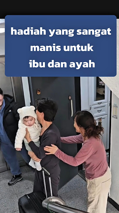 bayi ini akhirnya bertemu kakeknya #trendingshorts #funny #baby