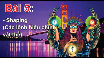 Tự Học CorelDraw 2020 Bài 5 – Các lệnh hiệu chỉnh vật thể - Shaping