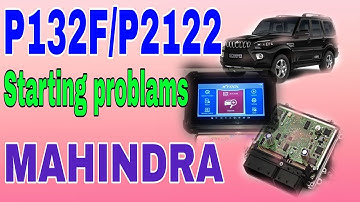 P183F/P2122 Bolero pickup.Bolero pickup stating problams.pickup key programing  PS70pro