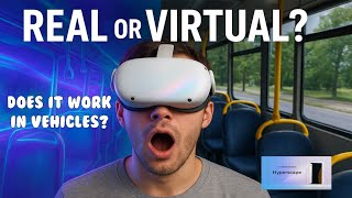 I recreated a 3D bus in 15 minutes - walk through a virtual vehicle with me - meta hyperscape.