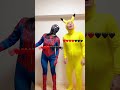 Pikachu Saved Spiderman's Life😭💔 #shorts