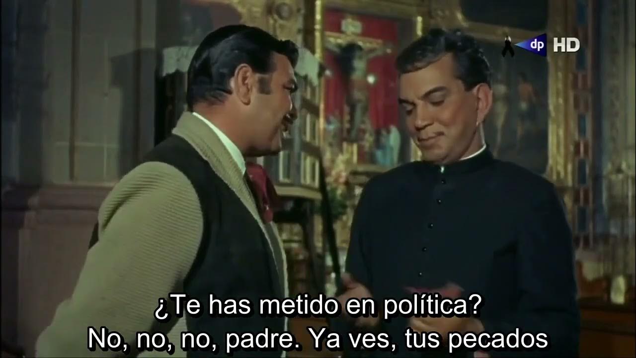 El padrecito Cantínflas attendiendo su primer pecador - YouTube