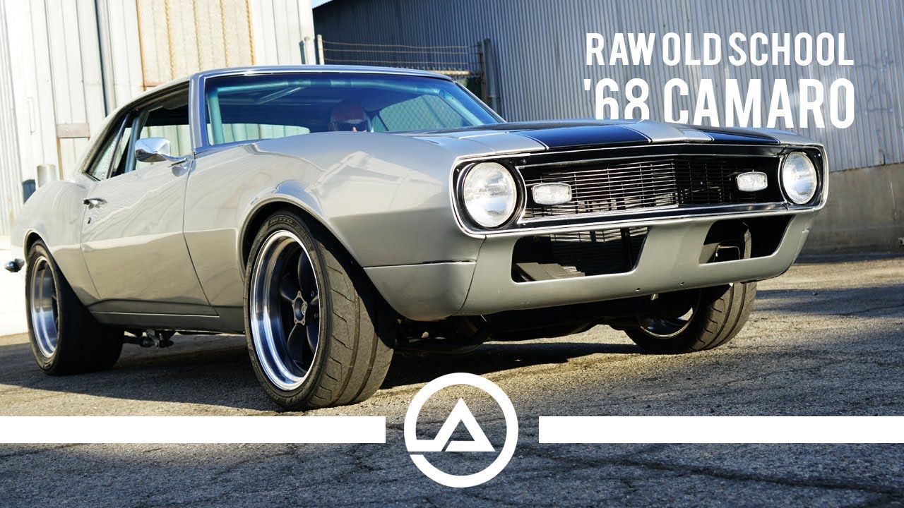 Raw Old School 1968 Camaro