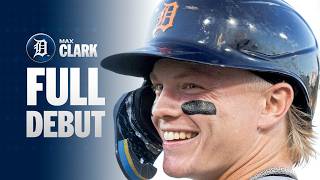 FULL DEBUT: Max Clark collects his first 3 hits, extra-base hit AND RBI in his first MLB game!