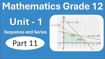 11. Grade12 Maths Unit 1 Sequence and Series part 11 Review Exercise | New Curriculum