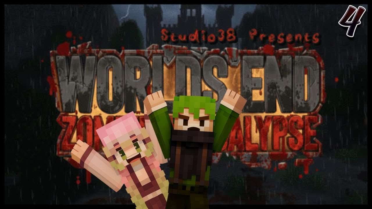 ออกเดินทางสำรวจเกาะ Ep4 | Minecraft Ad-On Worlds End - Zombie Apocalypse