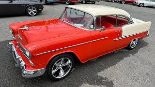 Test Drive 1955 Chevy Bel Air 2 Door Hardtop SOLD $31,900 Maple Motors #2566