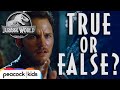 TRUE or FALSE Movie Quiz | JURASSIC WORLD