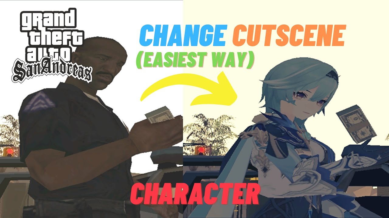 HOW TO CHANGE CHARACTER CUTSCENE IN GTA SAN ANDREAS (Easiest Way) - YouTube