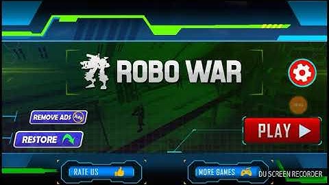 Robowar with first personne mission 1