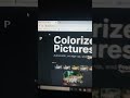 Convert Black And White Photo to Colour Photo #blackandwhite #ytshorts #bengalng