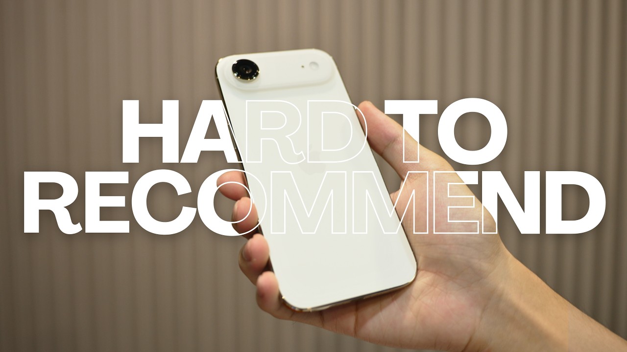 The iPhone Air Is Great… And That’s the Problem