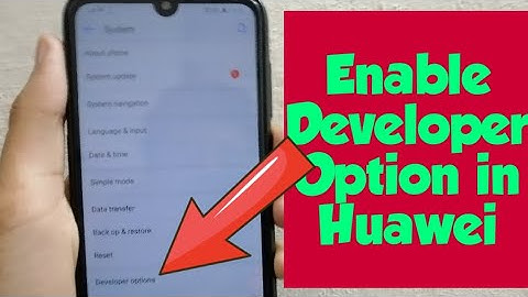 How to Enable Developer Option in Huawei Phones | Ft Huawei Y7 prime 2019 Activate Developer Option