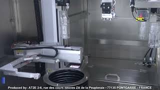 Enhance Quality Control with the ACWD-A Automatic Bottle Cutting & Weighing Device | AT2E USA