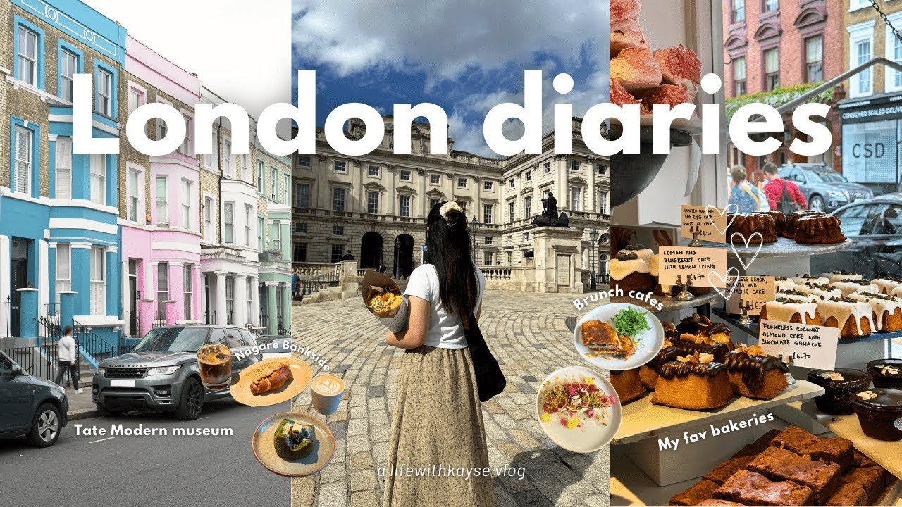 Weekend brunch spots and bakeries ☕🥐 Tate Modern, Stunning Notting Hill, my London Diaries 🇬🇧