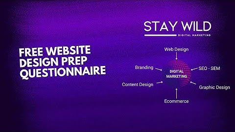 Free Website Design Questionnaire Download