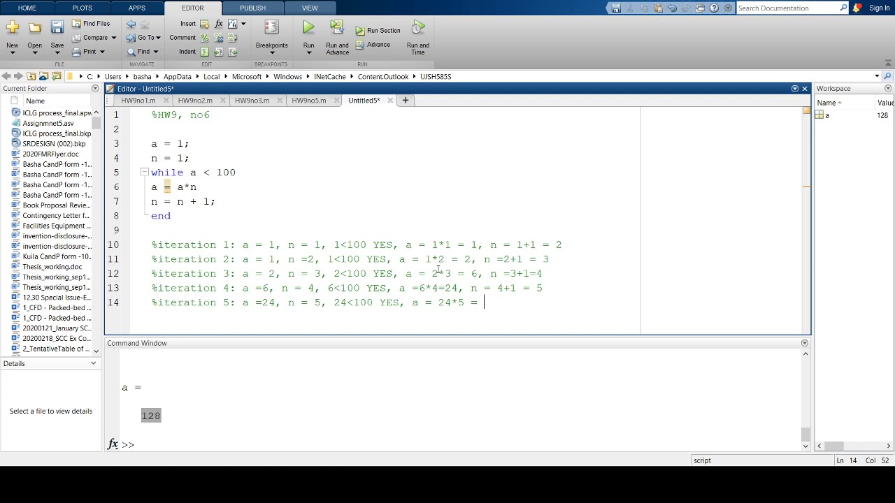 Homework #9: Problem 6 - YouTube