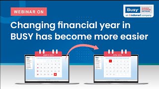 Tips and Tricks - Switch Financial Year with BUSY 21 - English