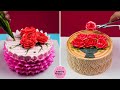 Easy Rose Cake Decorating Tutorials Like a Pro | So Yummy Cake Recipes
