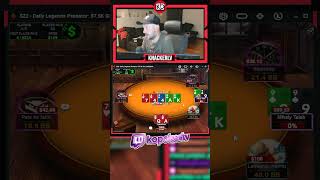 Кадр из ролика «Ja kādu vēl māc šaubas par Gaču un servertelpu! #poker #highlights #shorts»