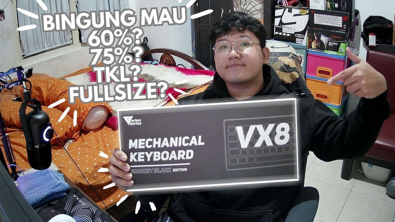 BUAT KAUM MENDANG MENDING! | VORTEXSERIES VX8 BLACK SMOKEY EDITION