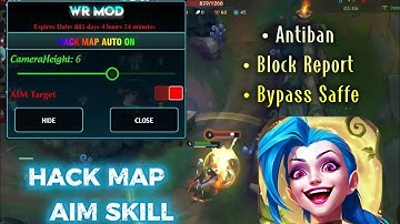 Wild Rift Mobile 2025 맵 해킹(Android + iOS) - 조준 기술 - 향상된 시야