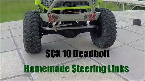 Axial SCX10 Homemade S/S Steering Links