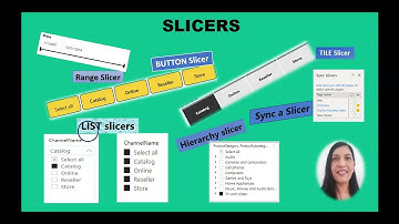 POWER BI VISUALIZATION || SLICER Tutorial || Sync Slicer || Button slicer || #powerbi