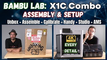 Bambu Lab X1C: Unboxing, Setup, Config, Calibrate, Test Print, Handy App, and Bambu Studio