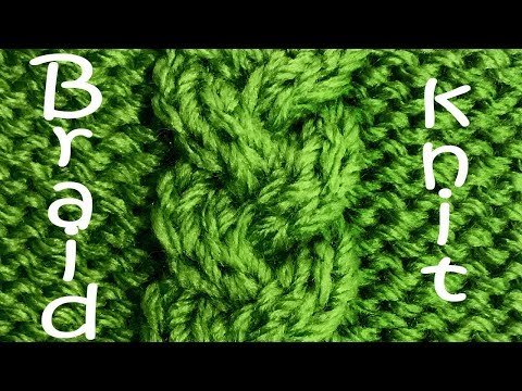 Knitting a Braid