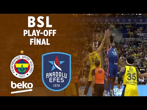 BSL Play-Off Final 4. Maç Özeti | Fenerbahçe Beko 82-73 Anadolu Efes