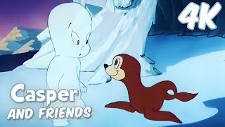 Casper&#39;s Seal Buddy! 🦭 | Casper and Friends in 4K | Full Episode | Cartoons for Kids