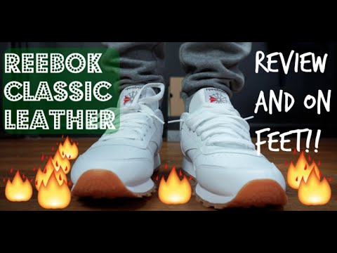 Reebok Classic White Leather Gum Review 