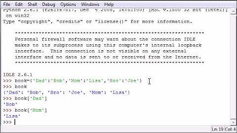 Python Programming Tutorial – 19 – Dictionary