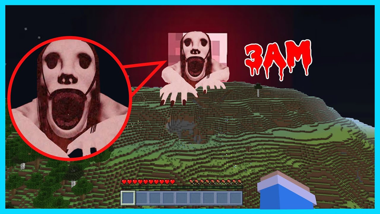 MIPAN & ZUZUZU LIHAT PENAMPAKAN HANTU PETAPETA JAM 3 MALAM DI MINECRAFT SURVIVAL! SEREM BANGET