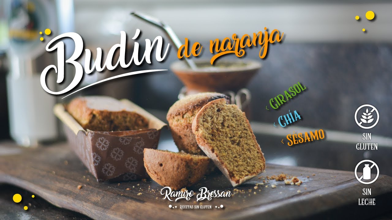 🌱 ¡Tenés que probarlo! BUDÍN sin TACC con 3 harinas de semillas (y sin lactosa) | Recetas SIN GLUTEN