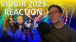 VIDBIR 2023 - Reaction To All 10 Songs | Ukraine Eurovision