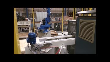 Nr  68 HF-Line for production of fingerjointed rings.