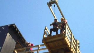 Dom attempting the Long Drop Express