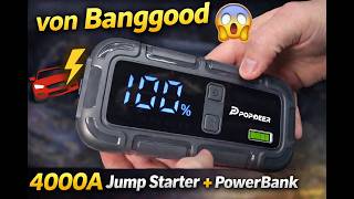POPDEER PD-J06 4000A Jump Starter + PowerBank