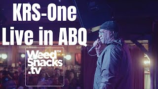 KRS One live in Albuquerque (Official Full Documentary)