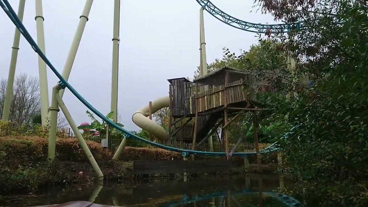 Gold River Adventure - Walibi Belgium - onride POV